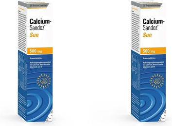 Calcium-Sandoz Brausetabletten glutenfrei und laktosefrei – Bild 1 von 1