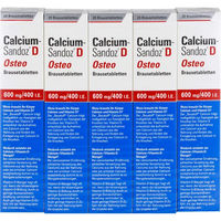 Produktbild von Calcium Sandoz D Osteo Brausetabletten von Hexal