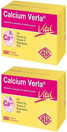 Calcium Verla Vital Tabletten mit Calcium Carbonat glutenfrei und laktosefrei 181 Stück – Bild 1 von 1