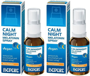 CALMNIGHT Melatonin Spray Hevert vegan zuckerfrei laktosefrei glutenfrei – Bild 1 von 1