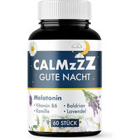 Produktbild von CalmZzz Melatonin Gummibärchen 60 Stück