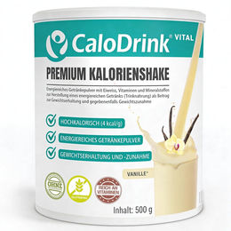 Calodrink Trinknahrung hochkalorisch Vanille glutenfrei 500 g – Bild 1 von 2
