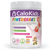 Produktbild von CaloKids Powershake Kinder Trinknahrung Pulver mit 27 Vitaminen Erdbeere glutenfrei ohne Zusatzstoffe 500 g
