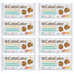 CaloVital Energieriegel zur Gewichtszunahme mit viel Protein, Cookies & Cream, 8 Stück à 125 g – Bild 1 von 3