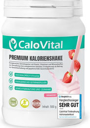 CaloVital Hochkalorische Trinknahrung Erdbeere 500g Pulver glutenfrei ohne Aspartam – Bild 1 von 1