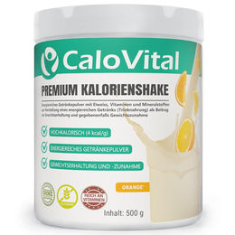 CaloVital Hochkalorische Trinknahrung Orange Pulver 500g glutenfrei und ohne Aspartam – Bild 1 von 2