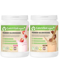 Produktbild von CaloVital Hochkalorische Trinknahrung Vegan Erdbeere