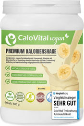 CaloVital Vegan Kalorien Shake Banane hochkalorische Trinknahrung Pulver 500 g glutenfrei – Bild 1 von 1