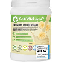 Produktbild von CaloVital Vegan Kalorien Shake Banane hochkalorische Trinknahrung Pulver 500 g glutenfrei