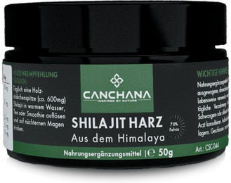 Canchana Shilajit Harz mit 70 % Fulvinsäure vegan – Bild 1 von 2
