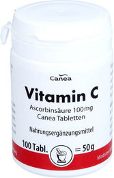 Canea Ascorbinsäure 100 mg Lutschtabletten 100 Stück – Bild 1 von 1