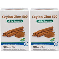 Produktbild von Canea Pharma Ceylon-Zimt 500 aktiv Kapseln 120 Stück