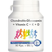 Produktbild von Canea Pharma Chondroitin Glucosamin mit Vitamin C, K und D Kapseln
