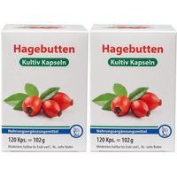Produktbild von Canea Pharma Hagebutte Kapseln mit Ascorbinsäure 120 Stück