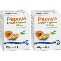 Produktbild von Canea Pharma Papain Papaya Enzym Kapseln 60 Stück