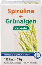 CANEA Pharma Spirulina und Grünalgen Superfood-Mischung Kapseln 120 Stück – Bild 1 von 1