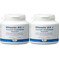 Produktbild von Canea Pharma Vitamin D3 + Coral-Calcium Kapseln 120 Stück
