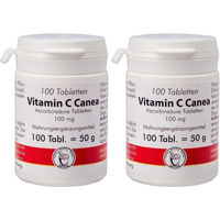 Produktbild von Canea Vitamin C Ascorbinsäure 100 mg Lutschtabletten