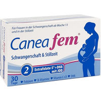 Produktbild von Caneafem 2 Extrafolate-S mit DHA und Jod Kapseln für Schwangere und Stillende
