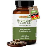 Produktbild von Canitat Bromelain Kapseln vegan ohne Zusatzstoffe 120 Stück
