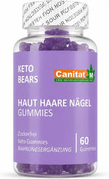 Canitat M Haut Haare Nägel Gummies mit Zink Biotin und Selen vegan zuckerfrei ohne Gelatine 60 Stück – Bild 1 von 1