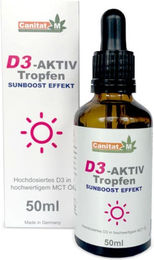 Canitat M Vitamin D3 Aktiv Tropfen vegetarisch 1000 IE – Bild 1 von 2