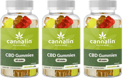 Cannalin CBD Gummis Bio mit 15 mg CBD – Bild 1 von 1