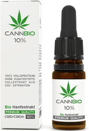 CANNBIO CBD Tropfen 10 % Bio ohne Zusatzstoffe – Bild 1 von 1