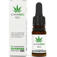 Produktbild von CANNBIO CBD Tropfen 10 % Bio ohne Zusatzstoffe