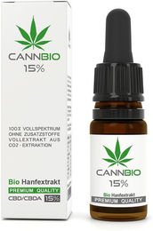 CANNBIO CBD Tropfen 15 % Bio ohne Zusatzstoffe – Bild 1 von 1
