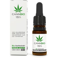Produktbild von CANNBIO CBD Tropfen 15 % Bio ohne Zusatzstoffe