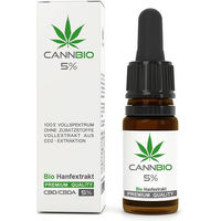 Produktbild von CANNBIO CBD Tropfen 5 % Bio ohne Zusatzstoffe