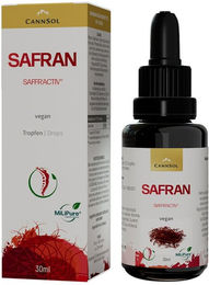 CANNSOL Saffr'activ Safran-Extrakt Tropfen vegan 30 ml – Bild 1 von 2