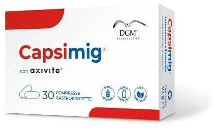 CAPSIMIG magensaftresistente Tabletten von Dgm Farmaceutici Srl 30 Stück – Bild 1 von 1