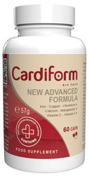 Cardiform Kapseln vegan mit 22 Vitaminen und Mineralien 60 Stück – Bild 1 von 1