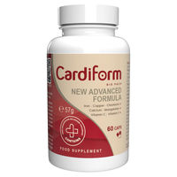 Produktbild von Cardiform Kapseln vegan mit 22 Vitaminen und Mineralien 60 Stück