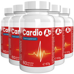 Cardio A+ Kapseln Vegan 300 Stück (5x 60 Kapseln) – Bild 1 von 2
