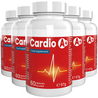 Produktbild von Cardio A+ Kapseln Vegan 300 Stück (5x 60 Kapseln)