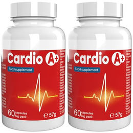 Cardio A+ Vegan Kapseln 120 Stück pflanzlicher Ursprung ohne Zusatzstoffe – Bild 1 von 3