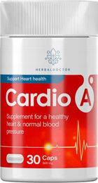 Cardio A+ Vitamin-Kombination mit Coenzym Q10 Ubiquinon Astaxanthin Vitamin C Thiamin Vitamin B6 und Vitamin E Kapseln alkoholfrei – Bild 1 von 1