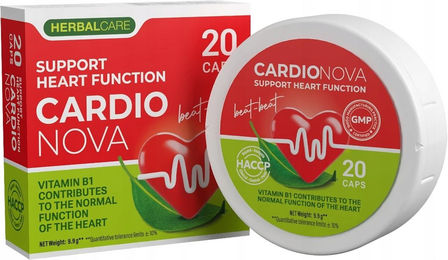 Cardio Nova NGS Vegan Kapseln 20 Stück – Bild 1 von 1