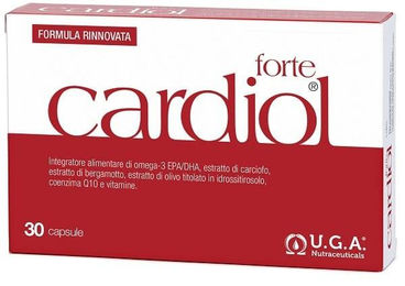 Cardiol Forte U. G. A. Nutraceuticals Artischocke Kapseln glutenfrei für Erwachsene 30 Stück – Bild 1 von 1