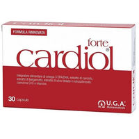 Produktbild von Cardiol Forte U. G. A. Nutraceuticals Artischocke Kapseln glutenfrei für Erwachsene 30 Stück