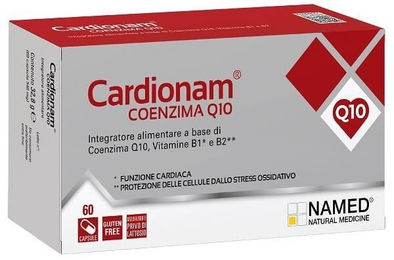 Cardionam Q10 mit Ubiquinon 30 mg Kapseln 60 Stück glutenfrei und laktosefrei – Bild 1 von 1