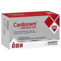 Produktbild von Cardionam Q10 mit Ubiquinon 30 mg Kapseln 60 Stück glutenfrei und laktosefrei