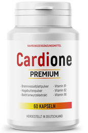 Cardione Kräuter-Komplex mit pflanzlichem Ursprung 60 Kapseln – Bild 1 von 1