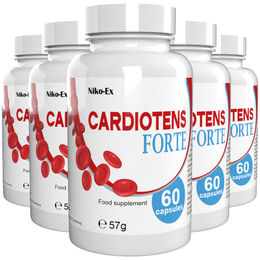 Cardiotens Plus Kapseln vegan pflanzlich ohne Zusatzstoffe 300 Stück – Bild 1 von 1