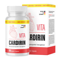 Produktbild von Cardirin Kräuter-Komplex Kapseln für Männer, Frauen und Sportler 90 Kapseln