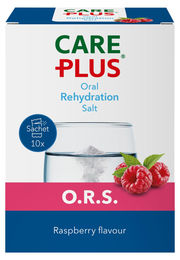 Care Plus O.R.S. Oral Rehydration Salt Himbeere 10 Sticks – Bild 1 von 1