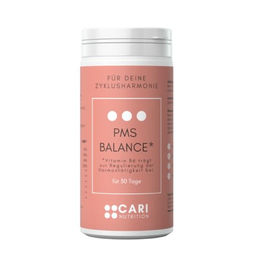 CARI Nutrition PMS Balance Mineralstoff- und Kräuter-Komplex mit L-Tryptophan für Frauen, 30 Kapseln, vegan und ohne Zusatzstoffe – Bild 1 von 4